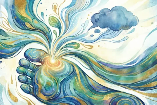 No More "Blue" Days of Misery! Therapist Reveals: 15 Minutes a Day to Clear the "Nasal Reflex Zone" and Kickstart a [Happy Healthy Life] of Free Breathing from Your Soles